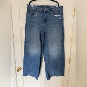 DL1961 Hepburn Wide Leg Jeans | High Rise Stretch Denim 22W